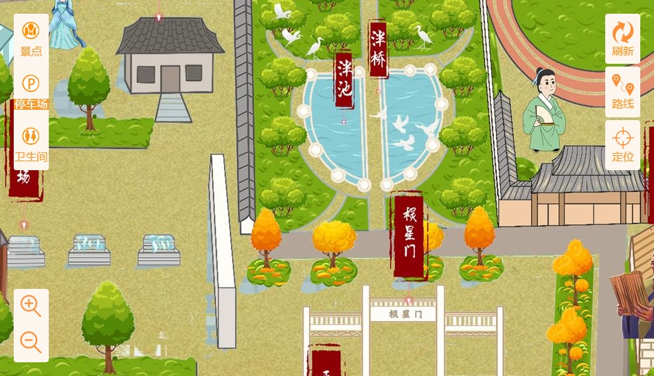 明溪手绘地图景区语音讲解导览系统：智慧景区建设的基石